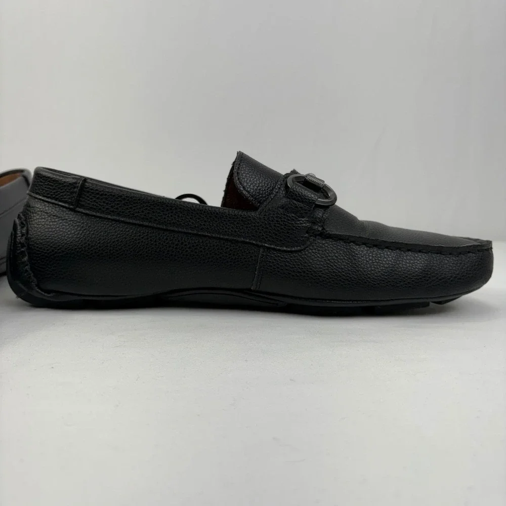 Kenneth Cole Dawson Bit Driver‎ Mens Black Slip On Loafers Shoes Size 10M